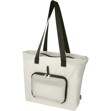 Logotrade promotional merchandise picture of: EcoFold RPET foldable tote bag 16L