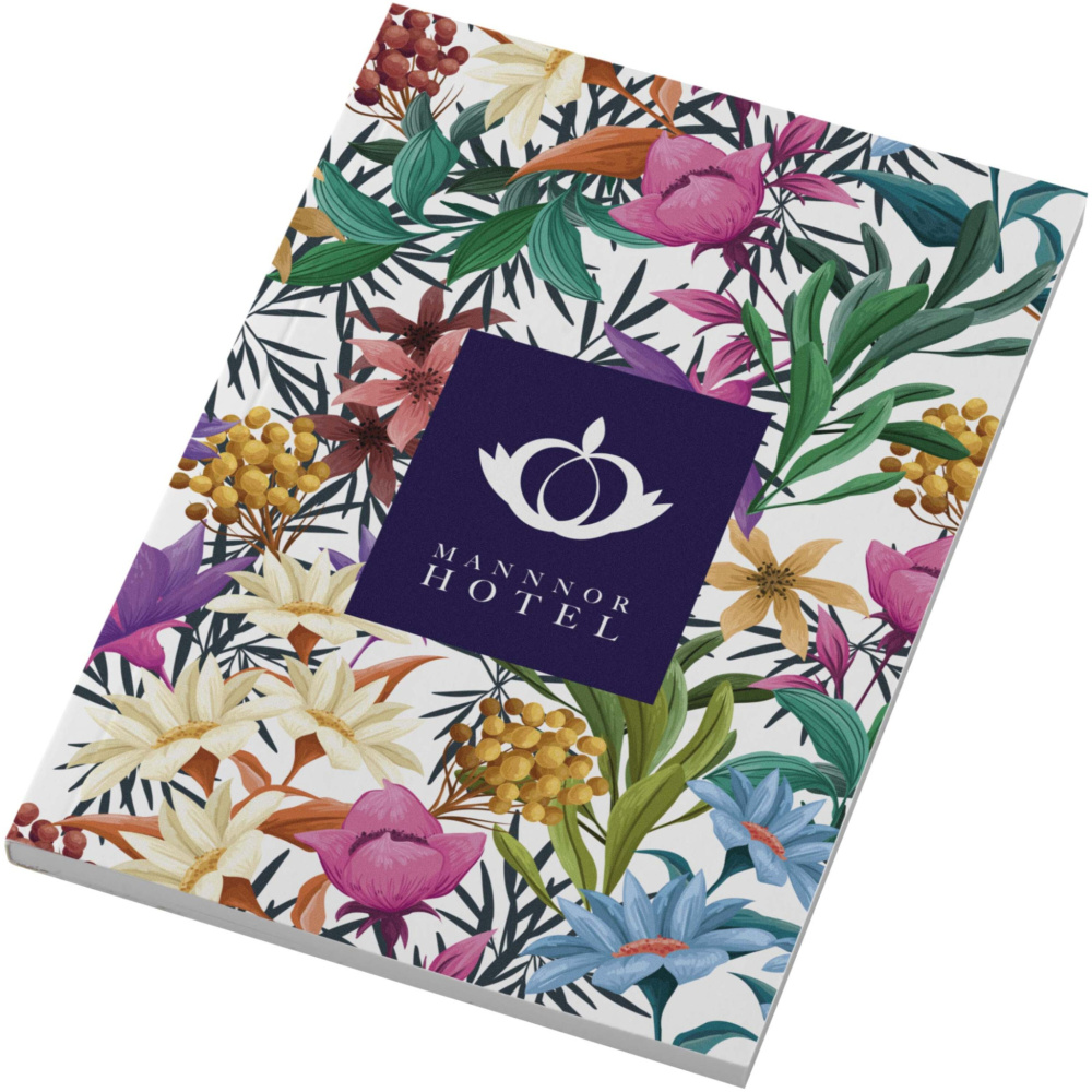 Logotrade promotional giveaway image of: Novella Austen A6 soft cover notebook - 50 sheets