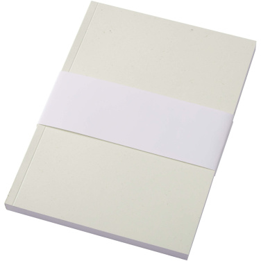 Logo trade promotional merchandise picture of: Novella Austen A5 recycled soft cover notebook - 100 sheets