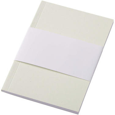 Logo trade promotional merchandise picture of: Novella Austen A6 recycled soft cover notebook - 50 sheets