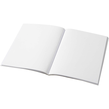 Logo trade advertising product photo of: Novella Austen A5 recycled soft cover kraft notebook - 50 sheets 