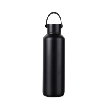 Logo trade promotional giveaways picture of: Baltimore RCS recycled SS bottle 600 ML