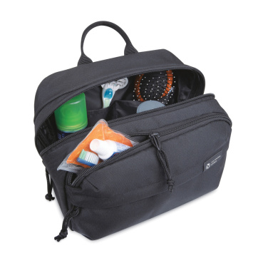 Logo trade corporate gifts image of: Renew AWARE™ rPET Toiletry Bag