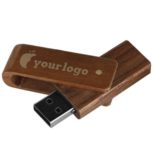 Logotrade promotional giveaways photo of: Wooden USB stick