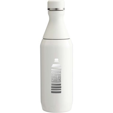 Logo trade promotional merchandise photo of: Stanley All Day Slim 350 ml water bottle