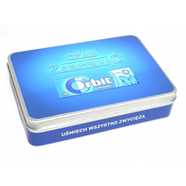 Logotrade promotional gift image of: Metal box 18x12,6x4 cm