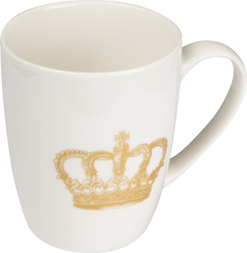 Logotrade promotional item image of: Mug with crown print 300 ml