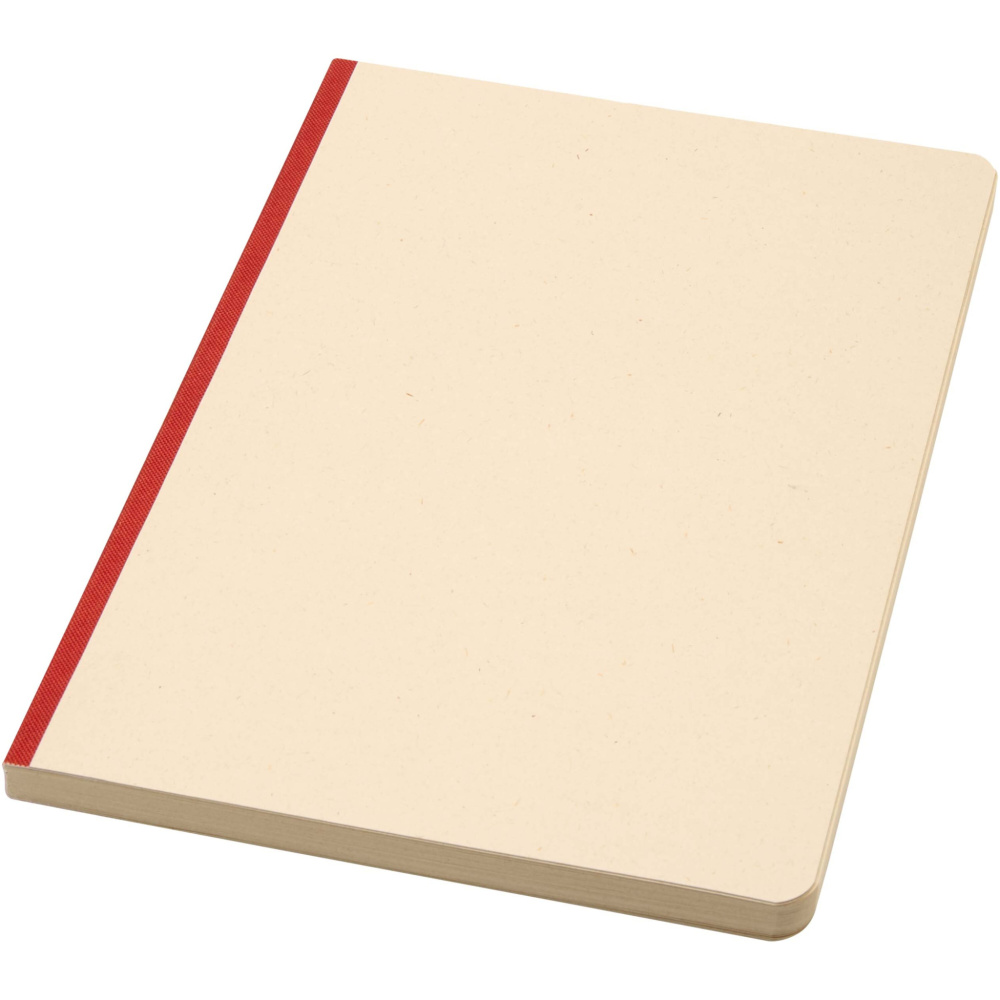 Logo trade promotional products picture of: Liliana A5 sugarcane and RPET soft cover notebook