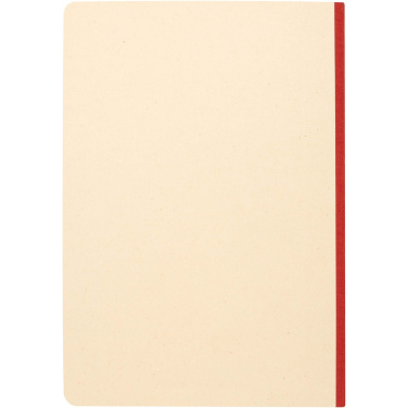 Logo trade promotional product photo of: Liliana A5 sugarcane and RPET soft cover notebook
