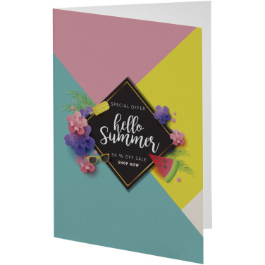 Logo trade promotional gifts picture of: Herald A6 greeting card