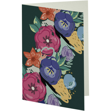 Logo trade corporate gift photo of: Herald A6 greeting card