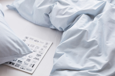 Logotrade promotional merchandise picture of: VINGA Montgomery premium cotton bed linen, 4 pcs set