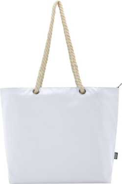 Logotrade business gift image of: Panama GRS recycled beach cooler tote bag with cord handles