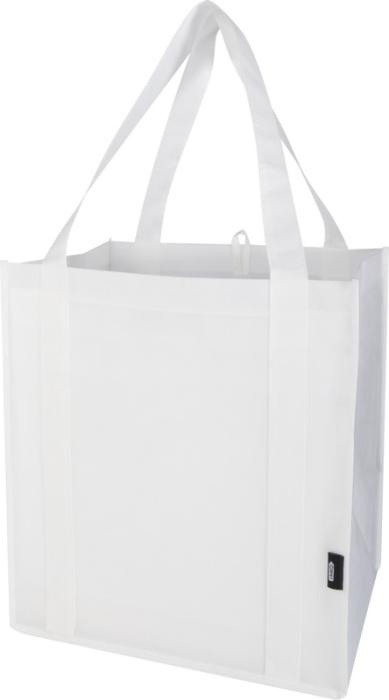 Logotrade promotional giveaway image of: Liberty GRS recycled non-woven bottom board tote bag 29L
