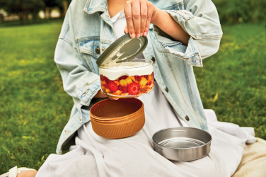 Logo trade promotional products image of: Black+Blum Glass Lunch Bowl 750ml