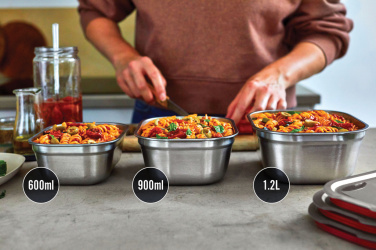 Logotrade promotional giveaways photo of: Black+Blum Mealprep Box 3pcs Set Small, Medium, Large