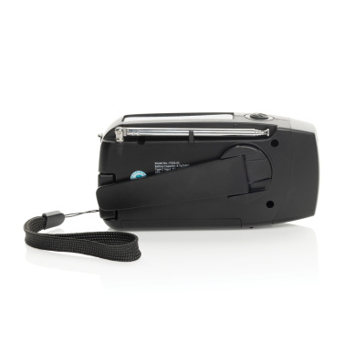 Logo trade promotional items image of: RescueWave RCS recycled plastic emergency radio