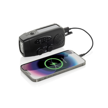 Logotrade business gifts photo of: RescueWave RCS recycled plastic emergency radio