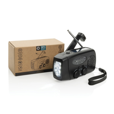 Logotrade advertising products photo of: RescueWave RCS recycled plastic emergency radio