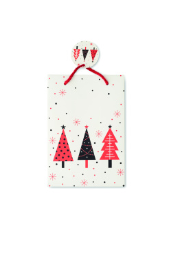 Logo trade advertising products picture of: Gift paper bag small