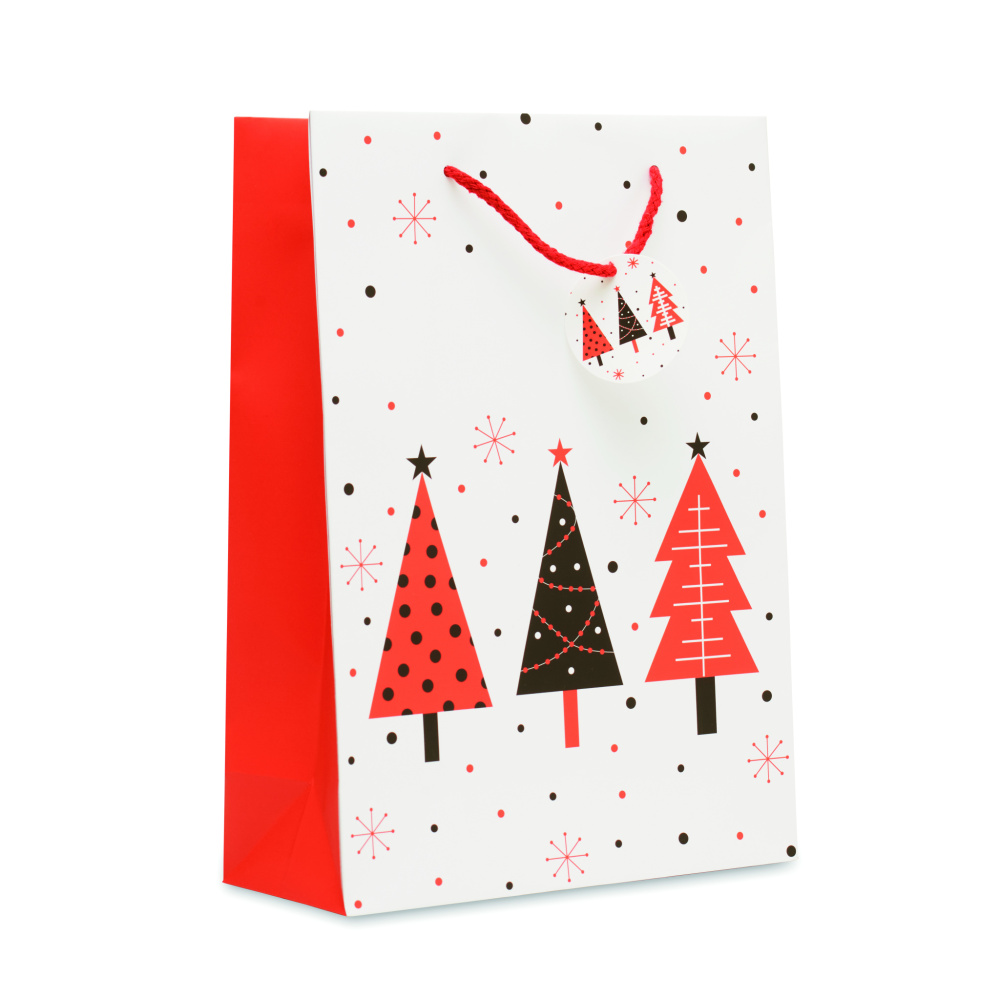 Logo trade promotional giveaways picture of: Gift paper bag large