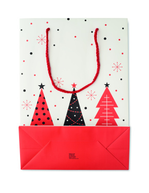 Logo trade advertising products image of: Gift paper bag large