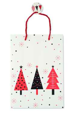 Logo trade corporate gifts image of: Gift paper bag large
