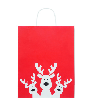 Logo trade advertising products image of: Gift paper bag large