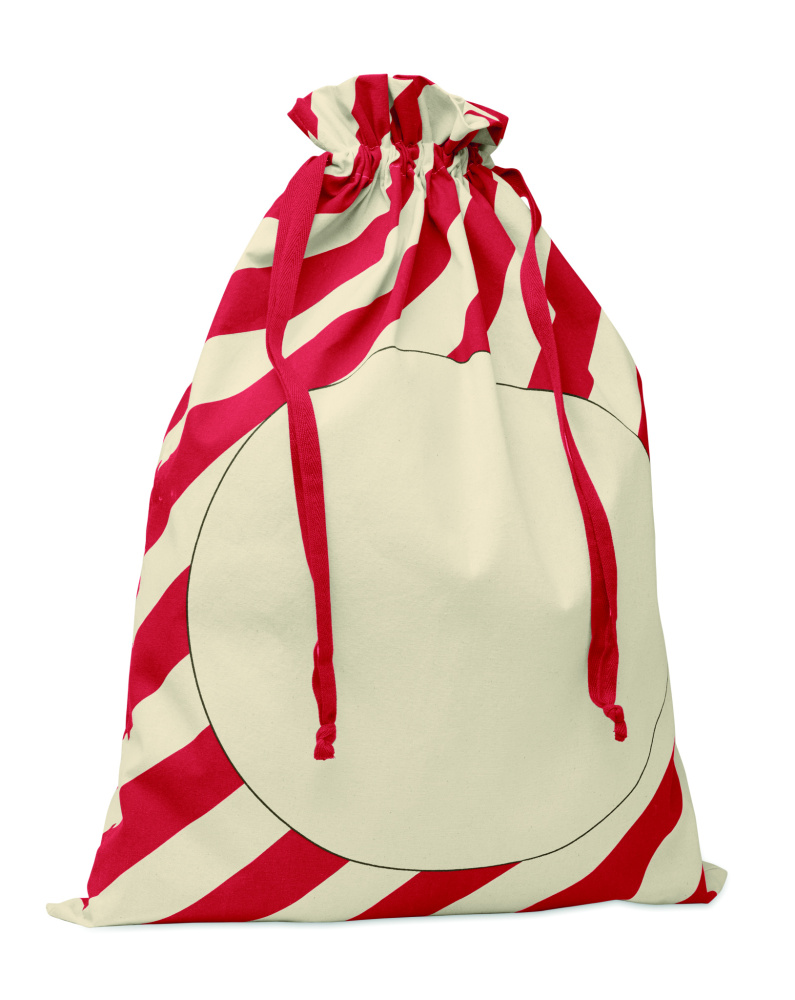 Logo trade promotional merchandise photo of: Large Santa cotton bag