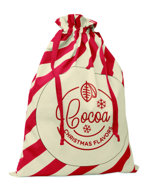 Logo trade promotional product photo of: Large Santa cotton bag