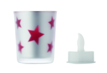 Logo trade corporate gifts image of: LED tea light candle