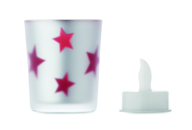 Logo trade promotional merchandise photo of: LED tea light candle