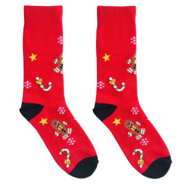 Logotrade promotional gifts photo of: Pair of Christmas socks L