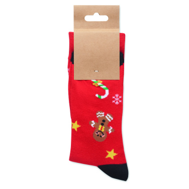 Logotrade promotional gifts photo of: Pair of Christmas socks L