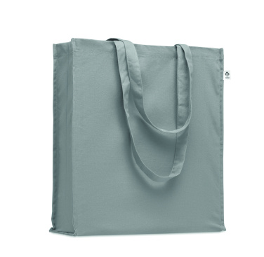 Logo trade promotional gift photo of: Organic cotton shopping bag