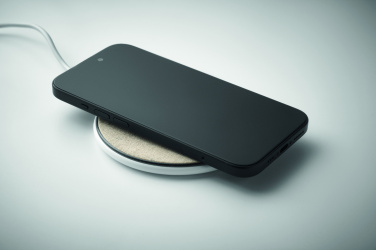Logotrade advertising product picture of: Cork wireless charger 15W