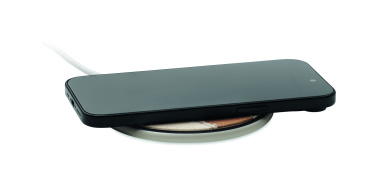 Logotrade promotional giveaway image of: Cork wireless charger 15W