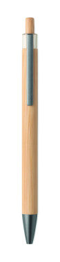 Logo trade advertising product photo of: Push button bamboo pen