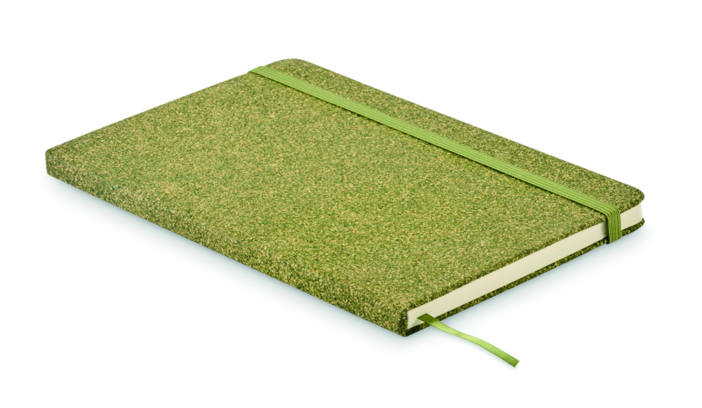 Logo trade promotional products picture of: A5 notebook with hard cover