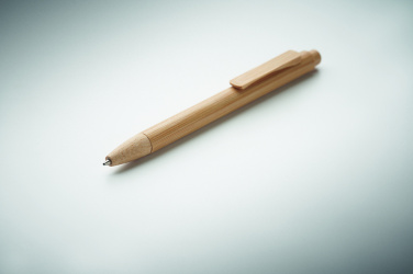 Logotrade promotional products photo of: Bamboo automatic ball pen