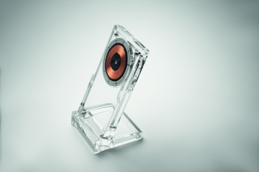 Logotrade corporate gift picture of: Acrylic wireless charger 15W