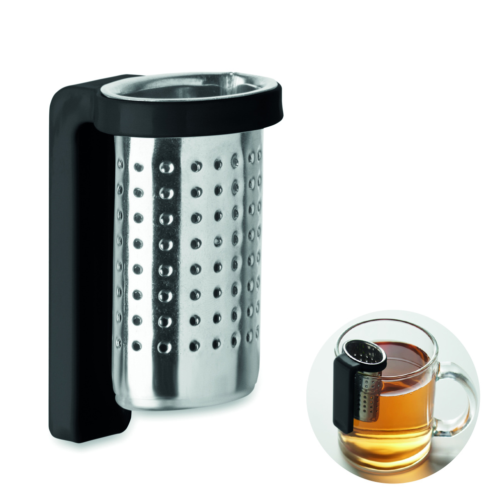 Logo trade advertising products image of: Tea infuser with hook