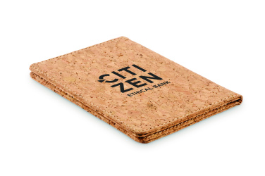 Logotrade promotional giveaway image of: Cork passport holder