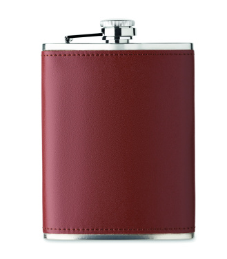 Logotrade promotional giveaway picture of: Slim hip flask 200 ml