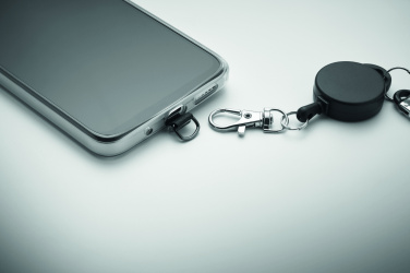 Logo trade corporate gift photo of: Retractable phone holder