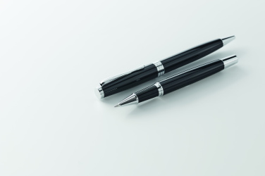 Logo trade promotional gift photo of: Ball pen and roller set