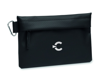 Logo trade business gift photo of: Organizer pouch in 600D RPET