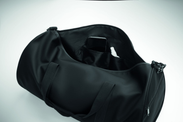 Logo trade promotional items image of: Duffle bag in 600D RPET