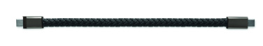 Logo trade promotional items picture of: Braided bracelet cable type-C