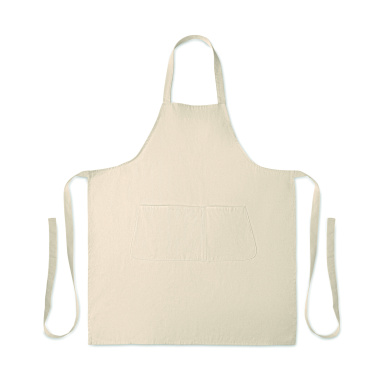 Logo trade promotional giveaways image of: Organic cotton apron 240 gr/m²